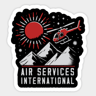 Napoleon Dynamite Air Services Sticker